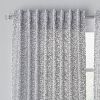 Aria White Silver Sheer 54"x108"