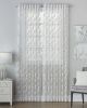 Bella White Silver Sheer Panel 54x108in
