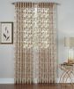 Bella White Gold Sheer Panel 54"x120"