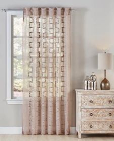 Lilly Beige Linen Panel 54"x120"