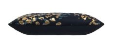 Cortana Navy Gold Lumbar Pillow