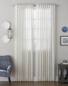 Crystal Ivory Linen Panels 54"X108"