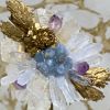 Home Decor Ella Stone And Gem Ornament - Large