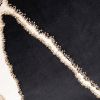 Demi Ivory Black Lumbar Pillow