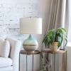 Bayside Horizon Table Lamp with Fabric Shade