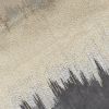 Mira Beige Charcoal Velvet Pillow