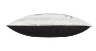 Mira Grey Silver Velvet Pillow