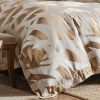 Ziya Queen Gold Brushstroke Duvet