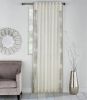 Zuri Ivory Silver Linen Panel 54"x96"