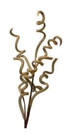 29 inch Burlap Tube Curl Pick pkg of 7