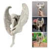 1pcs Love Angle With Wings Sculpture Ornament  Pure White
