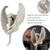 1pcs Love Angle With Wings Sculpture Ornament  Pure White