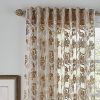 Bella White Gold Sheer Panel 54"x120"