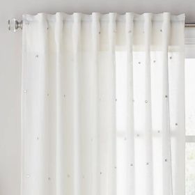 Jewel Ivory Linen Panel 54"x120"