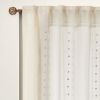 Nova Ivory And Silver Panel 54"x120"