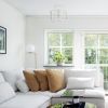 3-Light 13" Industrial Farmhouse Glass and Metallic Accented Semi-flushmount, Matte White