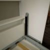 Modern Twin Horizontal Murphy Bed with Storage Shelf White