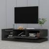 TV Console with Storage Cabinets for 75 inches TV