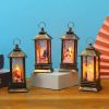 Vintage Style Electric Christmas Lantern Decoration